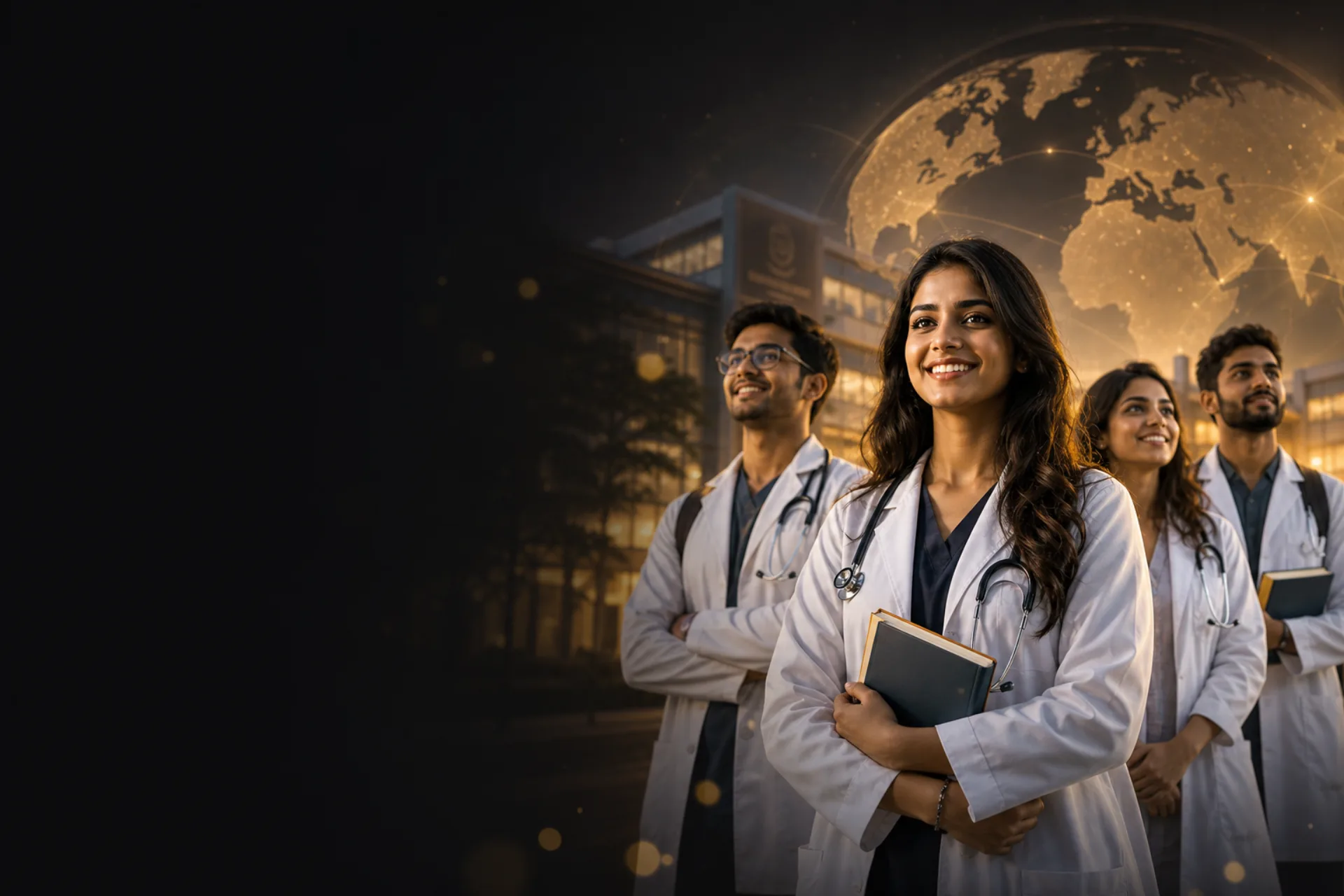 Medical students studying MBBS abroad